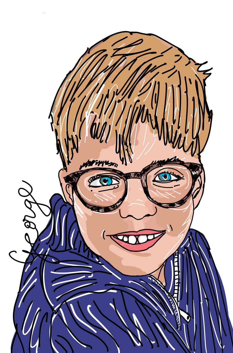 Katie the Artist portraits, Brisbane commissions