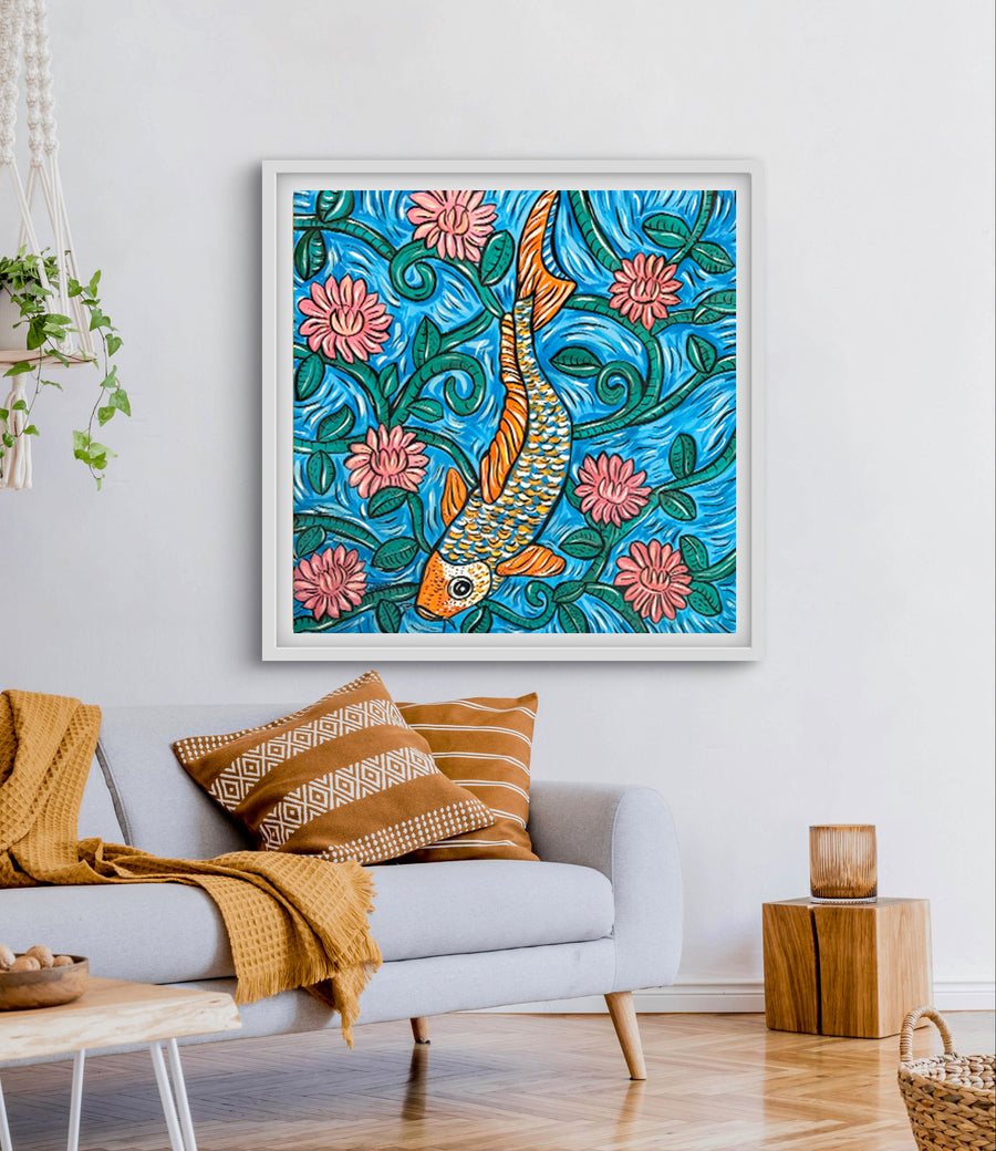 Colourful Koi