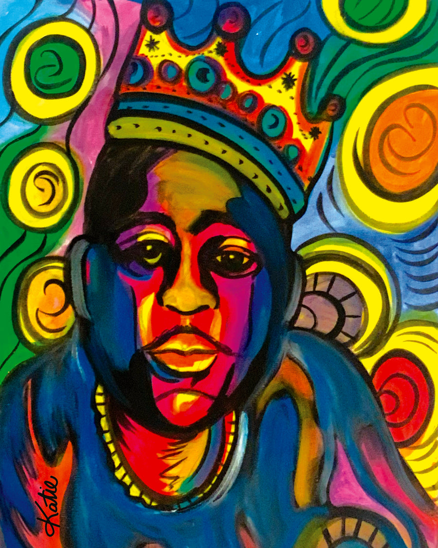 'Biggie Smalls' Paper Print