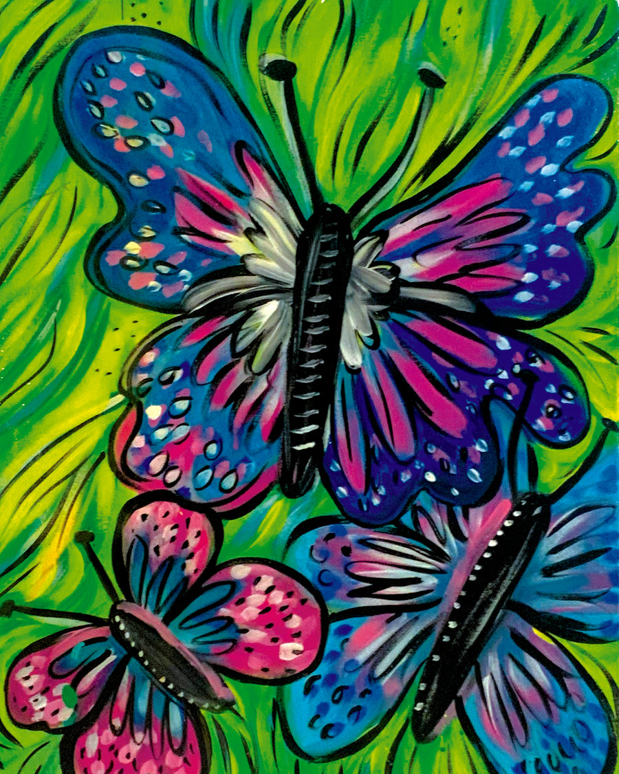 'Butterfly Love' Paper Print