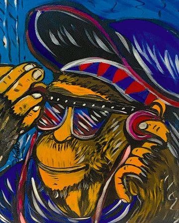 'Dance Monkey' Paper Print