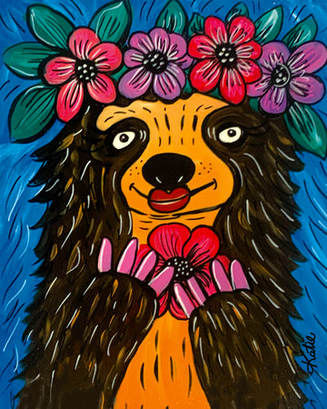 Flower Crown Sloth