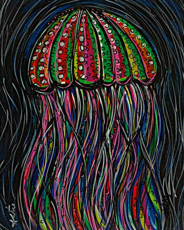 Jellyfish Posca Tribute