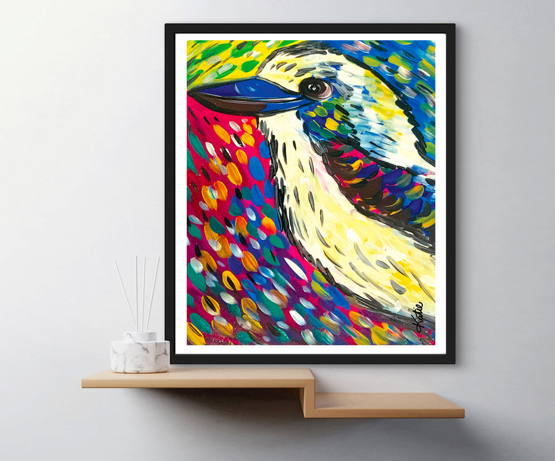 'Kookaburra' Paper Print