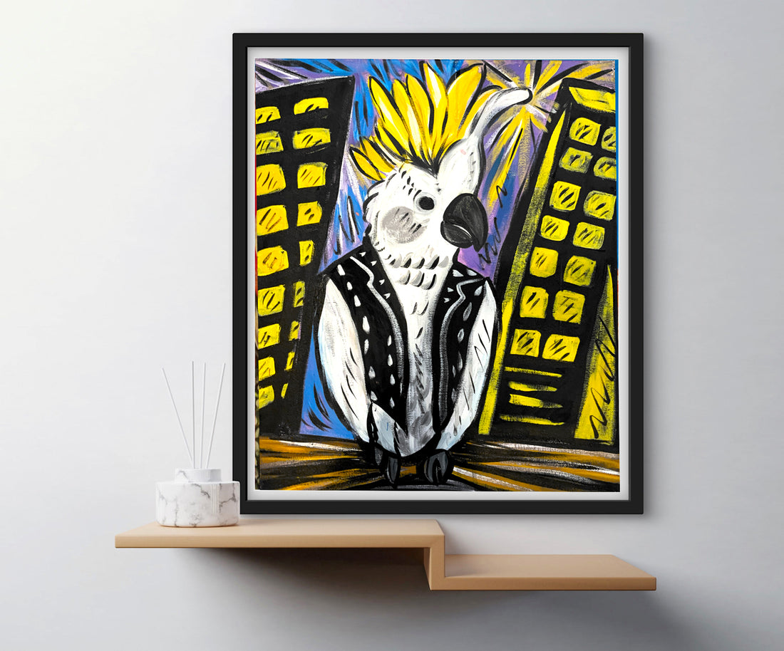 'Rockin' Too' Paper Print