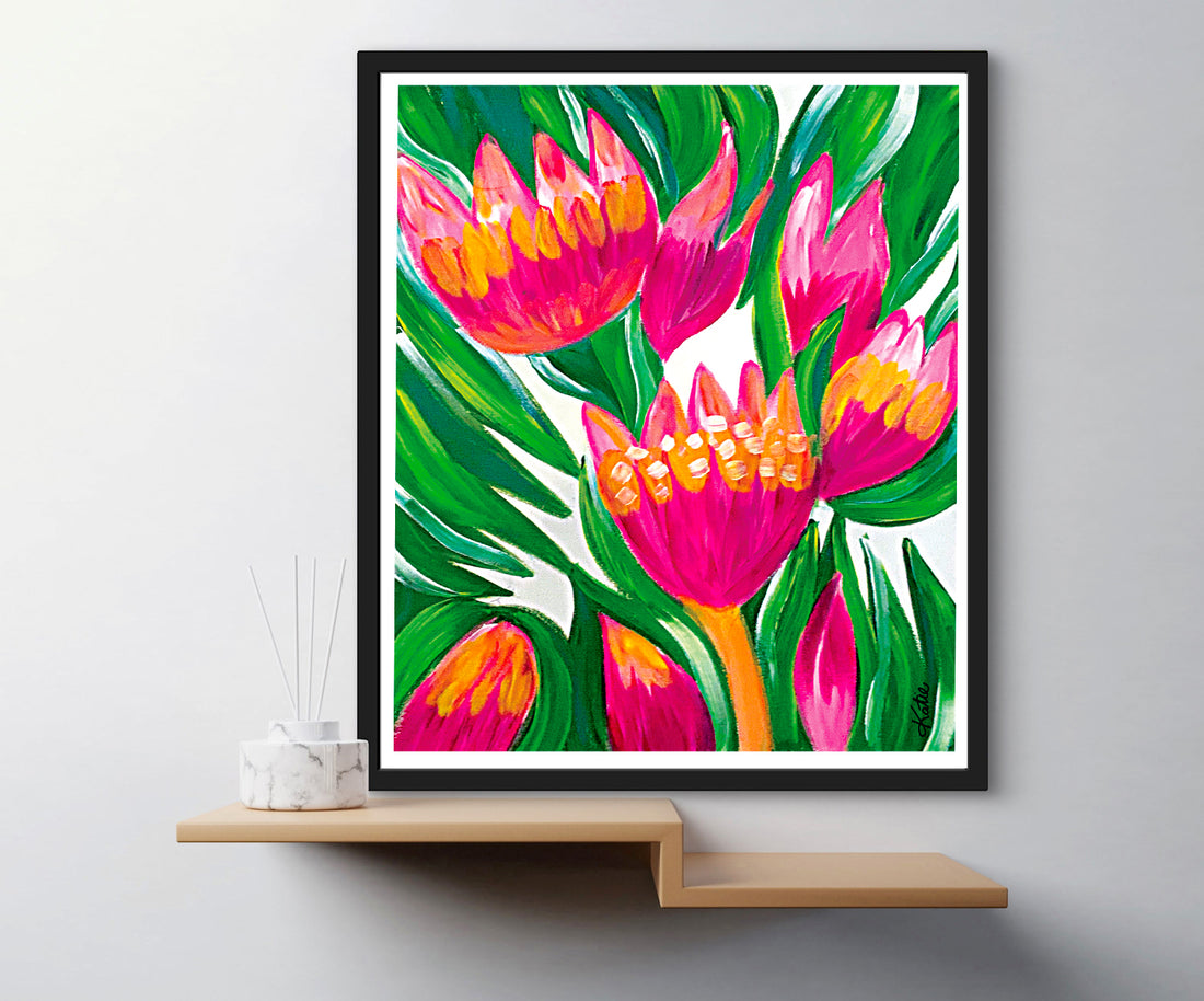 'Wildflowers' Paper Print