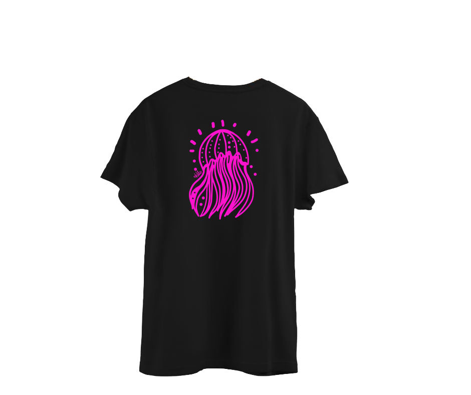 Katie the Artist JELLY SERIES Black t-shirt