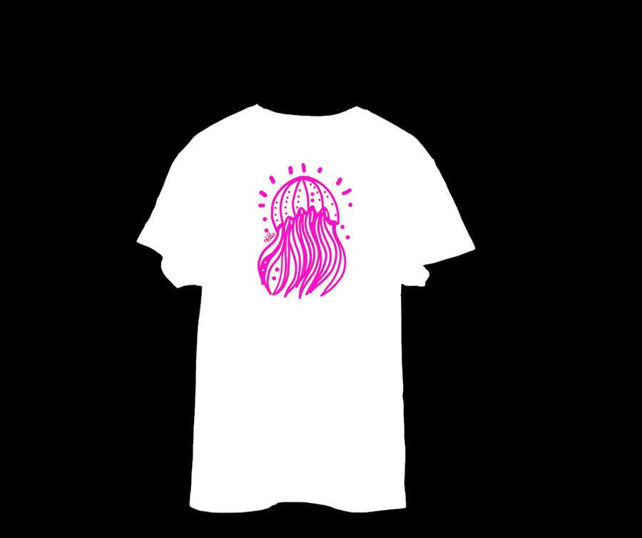 Katie the Artist JELLY SERIES white t-shirt
